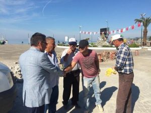 Edremit’te Kordon Düzenlemesi Yapılıyor