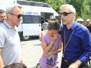 Yarışı Tamamlayamayınca Gözyaşlarına Boğuldu