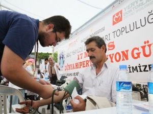 Diyabet Ve Hipertansiyon Taraması Yapıldı