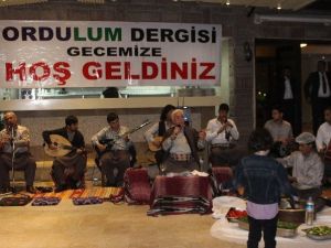 Ordulum Dergisi Gecesi