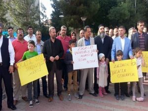 Mursi’nin İdam Kararı Midyat’ta Protesto Edildi
