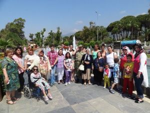 Alanya’da Engelli Öğrenciler Kahvaltıda Bir Araya Geldi