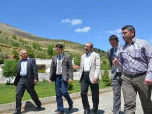 Dinçer Ve Yazar Fehmi Koru Kaptaj’ı Gezdi