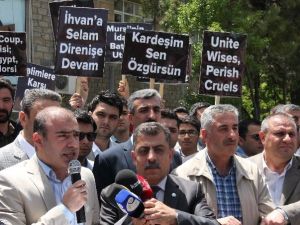 Elazığ’dan Mursi İçin Verilen İdam Kararına Tepki