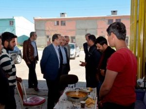 Vali Taşyapan, Sanayi Esnafını Ziyaret Etti