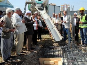 Akdeniz Belediyesi Mahalle Evi’nin Temeli Atıldı
