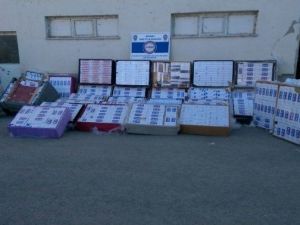 Bayburt’ta 31 Bin 291 Paket Kaçak Sigara Ele Geçirildi
