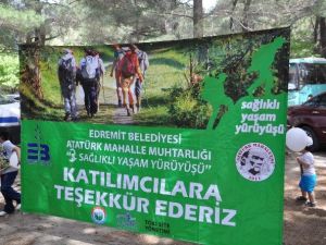 Atatürk Mahallesi 3. Sağlıklı Yaşam Yürüyüşü Yapıldı