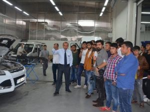 Şırnak Üniversitesi Makine Bölümü Öğrencilerine Teknik Gezi