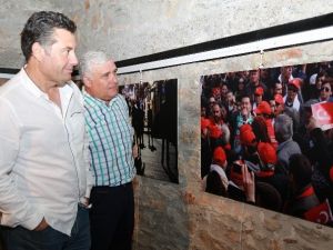 Başkan Kocadon İHA Muhabirinin Fotoğraflarına Hayran Kaldı