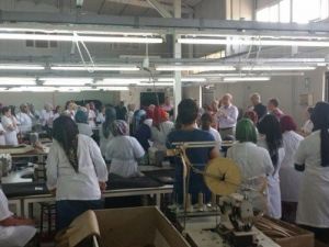 Teber Tekstil İşçileri İle Bir Araya Geldi