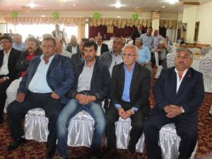 AK Parti Milletvekili Adayları Özkaya Ve Özkaldı Dinar’da Muhtarla Bir Araya Geldi