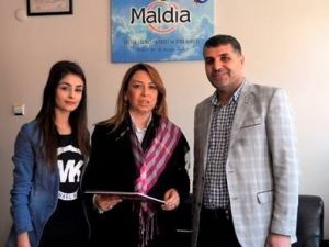 Çalık, Maldia Dergisini Ziyaret Etti