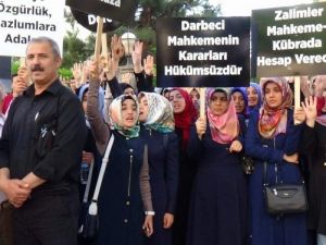 Mısır’da Verilen İdam Kararları Siirt’te Protesto Edildi