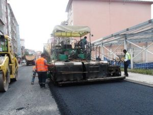 Ziya Gökalp Caddesi Komple Asfaltlandı