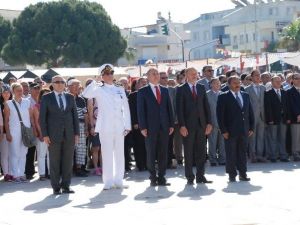 Didim’de 19 Mayıs Kutlamaları Çelenk Koyma Töreniyle Başladı