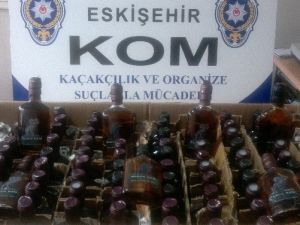 Eskişehir’de Kaçak İçki Operasyonu