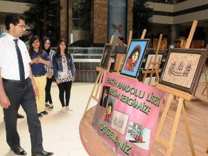 55 Eserden Oluşan Resim Sergisi Görücüye Çıktı