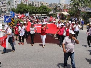 Mersin’de CHP Ve Sivil Toplum Örgütlerinden Alternatif Kutlama