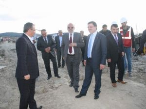 AK Parti Yozgat Milletvekili Yusuf Başer Diyanet Eğitim Merkezi İnşaatını İnceledi