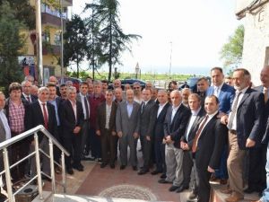 Gümrükçüoğlu Arsin’de Muhtarlarla Buluştu