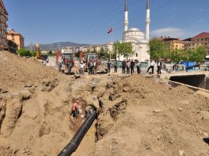 Tosya’da Ana Kanal Hattı Tamamen Yenilendi