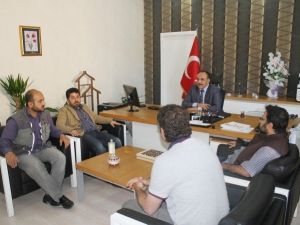 Mardinli Gazetecilerden Barçın’a Ziyaret