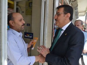 Tüfenkci, Esnafı Ziyaret Etti