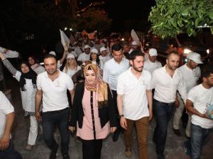 AK Parti Antalya Milletvekili Adayı Sena Nur Çelik Seçim Çalışmalarını Sürdürdü