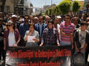 HDP’ye Yapılan Saldırılar Protesto Edildi