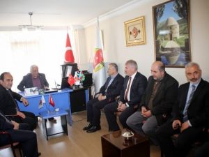 AK Parti Milletvekili Adaylarından Gazeteciler Cemiyetine Ziyaret