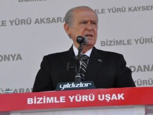 Mhp Genel Başkanı Devlet Bahçeli, Uşak’ta