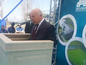 Büyükşehir Belediye Erzurumspor Kulüp Tesislerinin Temeli Atıldı