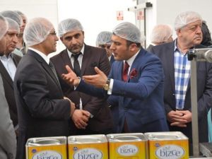 Bizce Yağ, Maliye Bakan Şimşek’i Ağırladı