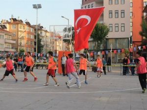 Karaman’da Sokak Basketbolu Heyecanı Başladı
