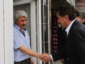 Bağımsız Aday Ölmeztoprak, Darende’yi Ziyaret Etti