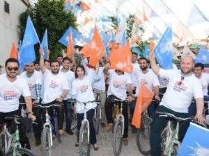 AK Parti’li Gençlerden ‘Bisiklet Turu’