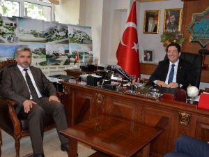Yeni Rektör Şahin’den Başkan Yazgı’ya Ziyaret