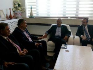 Şahin, Ziyaretlerini Sürdürüyor