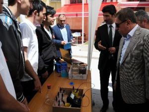 Başkan Çetin, TÜBİTAK Bilim Fuarı’nı Ziyaret Etti