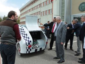 Atakar Iı Elektrikli Aracının İlk Test Sürüşü