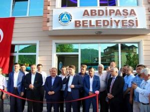 Tunç Abdipaşa Belediyesi Hizmet Binası’nın Açılışını Gerçekleştirdi