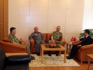 4. Kolordu Komutanı İyidil’den Vali Düzgün’e Ziyaret