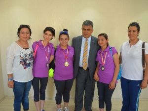 Sporcularlardan Başkan Özgüven’e Ziyaret