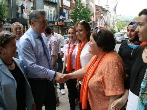 Köksal Toptan Devrek’te AK Partililerle Bir Araya Geldi