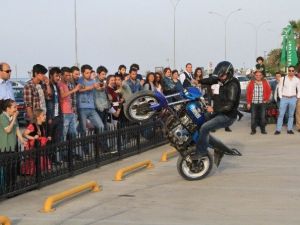 Yeşilyurt Avm’de Motosiklet Gösterisi