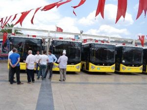 Aydınlıların Yeni Otobüsleri Görücüye Çıktı