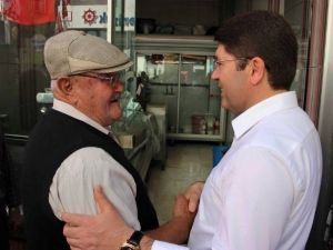 Milletvekili Tunç’a Şehir Merkezi Esnafından Yoğun İlgi