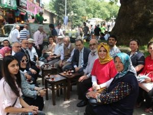 Matlı Kozahan Esnafıyla Bir Araya Geldi