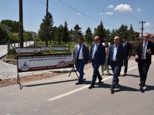 Hüseyin Üzülmez, Yapılan Çalışmaları Denetledi